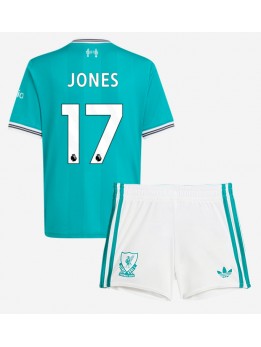 Billige Liverpool Curtis Jones #17 Tredjedraktsett Barn 2025-26 Kortermet (+ Korte bukser)